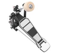 Kisangel Heavy Duty Metal Drum Set Pedal Single Foot Kick Bass Drum Replacement Solid Construction Quick Response and Foot Feel