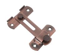 Kisangel Heavy Duty Stainless Steel Slide Bolt Latch for Wooden Fence Gate Secure Lock for Sliding Barn Door Farm Gate Shed Door Dark Brown Reinforced Construction for Pet Safety and