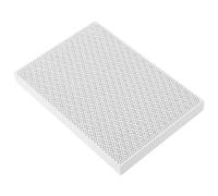 Kisangel High Temperature Resistant Ceramic Honeycomb Soldering Panel for Jewelry Melting and Welding Heat Insulation Board for Gold Silver Copper Metalwork Practical DIY Soldering Base