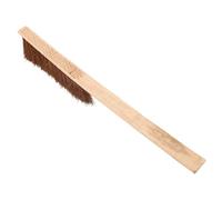 Kisangel Horse Grooming Brush Bamboo Palm Fibre Deep Cleaning for Body Legs Face Gentle Livestock Skin Care Portable Stable Groom Supplies