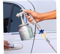 Kisangel Inline Water Oil Separator Air Dryer with Male Female Adapter for Pneumatic Spray Gun Compact Air Compressor Filter for Paint Sprayers Easy Installation Multi-Functional Use