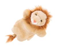 Kisangel Interactive Cartoon Lion Plush Hand Puppet for Storytelling Engaging Animal Puppet for Creative Play and Development Safe and for Motor Skills and Emotional Connection