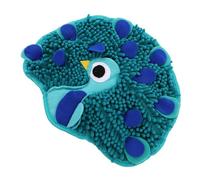 Kisangel Interactive Snuffle Feeding Mat for Dogs Slow Feeder Puzzle with Treat Hiding Mental Stimulation Activity Pad for Small and Large Dogs Promotes Cognitive Development and Foraging