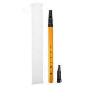 Kisangel Irish Whistle Key of Beginners Music Instrument Portable Traditional Tin Flute with Recorder Mouthpiece for Learning Irish Folk Music