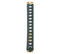 Kisangel Japanese Wakizashi Handle: Replacement Handle Grip for Broken Hilt - Samurai Grip Wrap - Antiskid for DIY Making & Cosplay Accessories,Dark Green 10x1.6x1"