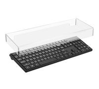 Kisangel Keyboard Protective Accessory Keyboard Cover for Friends Who Work on Computer Simple Design Premium Acrylic Material to Prevent Dust and Falling Objects for Work on Computer