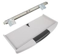Kisangel Keyboard Tray Set Abs under Desk Slide out Sliders