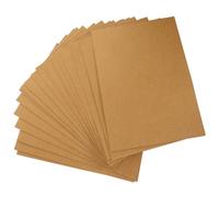 Kisangel Kraft Paper Document Folder that Organizes Paper and Can be Written 20pcs for Office Use A4 Presentation File Folder for Business Notes and Recipes