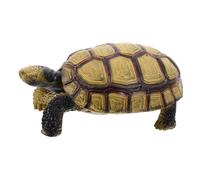 Kisangel Land Tortoise Cognitive Toy Turtle Model for Boy Girl Tiny Plastic Animals Land Tortoise Toy for Garden Ornaments Outdoor