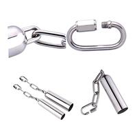Kisangel Large Parrot Bell Toy Made of Stainless Steel Squirrel Toy for Pet Playtime