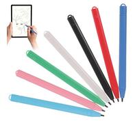 Kisangel LCD Writing Tablet Stylus Pen Set 7Pcs for Children Sturdy Plastic Tablet Pens with Easy Installation High Performance for Drawing Painting and Daily Writing