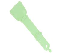 Kisangel Lickable Cat Treat Dispenser Spoon Ergonomic Squeeze Feeder for Wet Food Controlled Feeding Tool for Kittens and Pets Easy to Clean Portable Design Green