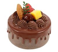 Kisangel Lifelike Fake Cake Model Realistic Artificial Dessert Decor for Photography Teaching Shop Window Display Unique Food Prop for Unforgettable Moments