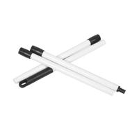 Kisangel Lightweight Mop Handle Replacement Stick with Secure Threaded Connection, Multi-Section Plastic and Metal Mop Pole, 4 Sections Detachable Handle for Household and Commercial