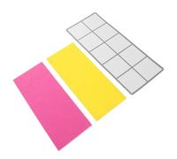 Kisangel Magnetic Foam Ten Frames Math Teaching Aid with Counters Early Learning Manipulative for Kindergarten and Elementary Classroom Interactive Math Tools for Cognitive Skills and