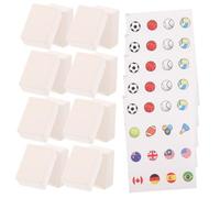 Kisangel Mahjong Tile Game Set Ball Sports Style Plastic Blocks for Indoor Fun Cognitive Leisure and Social Gatherings