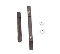 Kisangel Mandolin Guitar Bridge Adjustable Height Rosewood Mandolin Bridge Musical Instrument Accessory in Folk Music