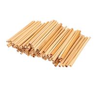 Kisangel Mason Beehive Tubes 100pcs 6" Reed Nesting Refills (0.5-0.8cm Diameter) for Garden Honeybee Habitat Protection - Beekeeping Replacement Tubes