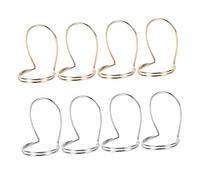 Kisangel Metal Guitar Finger Picks for Folk Classical Guitar 8Pcs Lightweight Comfortable Design Creative Style for Practice and Collection