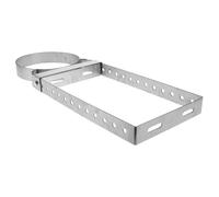 Kisangel Metal Holder Chimney Pipe Support Bracket Heavy Duty Wall Mount Pipe Bracket Reliable Fixation Effortless Installation Elegant Design Integration Heatresistant Materials for DIY