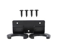 Kisangel Mic Arm for Wireless Microphone Double Slot Ktv Support Clip Mic Holder Recording Stand Wall Mount