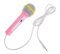 Kisangel Microphone For Kids: Portable 3.5mm Kids Microphone Toy - Amplifying Machine Mic For Early Education Singing Pretend Play Party Favor