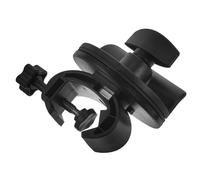 Kisangel Microphone Pole Clip Metal Clamp for Mic Stand J02-φ19mm Compatible with Desktop and Floor Microphone Boom Arm Holder for Live Streaming and Recording