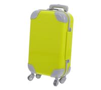 Kisangel Mini Doll Suitcase American Doll Travel Case Detailed Miniature Luggage for Dollhouse Decoration Accessory for Miniature Scenes