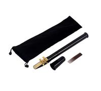 Kisangel Mini Pocket Saxophone Portable Woodwind Instrument for Boys and Girls Adults Handmade Little Saxaphone Carrying Bag Acoustic Sound Quality for Music Lovers