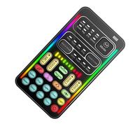 Kisangel Mini Sound Card Voice Changer Portable Device with Noise Reduction and Reverberation Effect Voice Modulation for Live Streaming and Pranks Compact External Sound Card for Audio