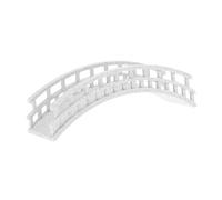Kisangel Miniature Garden Bridge Model Sturdy Arch Bridge Figurine with Realistic Detailing for Outdoor Decor Elegant Traditional Design for Fairy Garden Landscapes