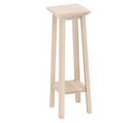 Kisangel Miniature High Stool Mini Furniture DIY Adorn Dollhouse Decor Compact Craft