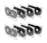 Kisangel -minute Blank Audio Cassette Tapes for DIY Audio Tape Projects and Education, Plastic Material with Versatile Usage and Comprehensive Recording for Music and Voice