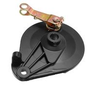 Kisangel Motorbike Rear Drum Brake Assembly Kit Metal Plastic Brake Shoes Replacement Part for Electric Motorbike with Thickened Wear-resistant Cover Easy Installation Safe Riding