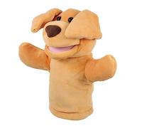 Kisangel Movable Mouth Dog Hand Puppet Plush for Soft Plush Animal Role Play for Storytelling Parent Interaction Imaginative Play and Communication Skills Development