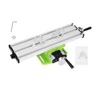 Kisangel Multi-Function Cross Table Bench for Mini Drill Press and Milling Machine High Precision Slipway with Scale-Engraved Clamp Compact and Stable Home Accessories Workstation for