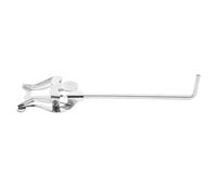 Kisangel Music Score Clip with Square Hole 4x4mm French Horn Silver Iron Lightweight Practical Sheet Music Holder Suitable for Marching Band and Music-making Accessories