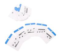 Kisangel Music Theory Flash Cards for Piano Accessories Note Reading Flash Cards Made of Sturdy Paper Enhanced Rhythm Skills for Music Class Practice