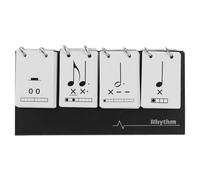Kisangel Music Theory Rhythm Flash Cards - Note Training Card Calendar - Music Teaching Props For Beginner Students Improve Musical Terminalogy