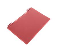 Kisangel Musical Notebook for Boy Girl Vintage Red Music Score Book Manuscript Staff Notebook Practice Music Book for Guitar Beginners