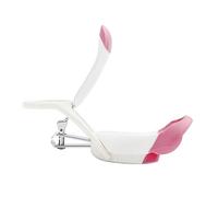 Kisangel Nail Care Suite Nail Scissors Magnifying Lens Safe for Boy Girl Plastic Stainless Steel Steady Grip Random Color