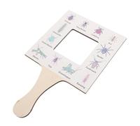 Kisangel Nature Guide Finder Wooden Viewer for Kids Large Handheld Insect Identification Tool Outdoor Nature Observation Toy for Boys and Girls