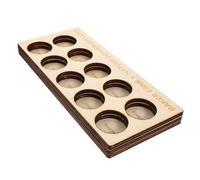 Kisangel Nature Outdoor Exploration Game Board for Teens Plant Specimen Treasure Hunting Tray Practical Montessori Teaching Tool for Camping and Family Nature Activities