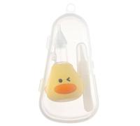 Kisangel Newborn Nasal Aspirator Push-Type Nostril Cleaner Silicone Nose Sucker for Boy Girl