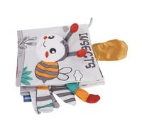 Kisangel Nordic Style Soft Cloth Book for Tear Resistant Crinkle Book Interactive Early Education for Cognitive Development Engaging Reading Activity for Newborns
