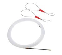 Kisangel Nylon Electrical Wire Puller Tool with Tape Fastener for Electricians Cable Threader for Easy Hidden Wire Pulling and Flexible Threading with Cable Fasteners