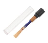 Kisangel Oboe Reeds for Beginners: Medium Soft Double Reed with Storage Tube - C Key Woodwind Accessory for Student Practice and Orchestra Performance