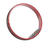 Kisangel Ocean Drum Bathing Instruments for Boys and Girls Ocean Musical Instrument Relaxation Sound Therapy for Bath Mindfulness Yoga Activity Beads Calming Sea Wave Sound Drum for Home Us