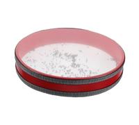 Kisangel Orff Drum Ocean Wave Sound Bead Drum 8-inch Children’s Percussion Instrument Music Prop Early Education Sea Sound Maker for Boys and Girls