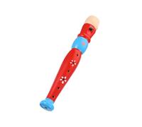 Kisangel Orff Wooden Clarinet Flute Accurate Tones Musical Instrument for Educational for Early Music Learning and Holiday